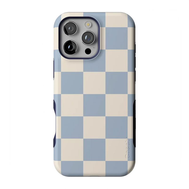 Fit Check | Light Blue Checkerboard Case - iPhone 16 Pro