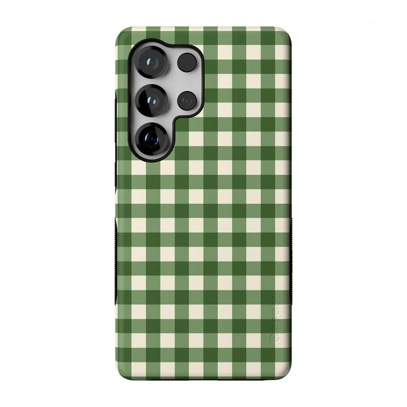 Checked Twice | Green Plaid Case