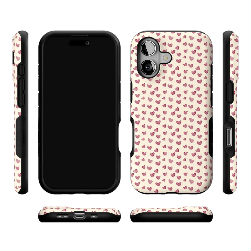 Lovebug | Mauve Hearts Case