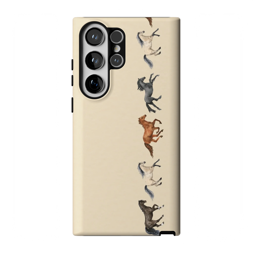 Stallion Stampede | Wild Horses Case - Galaxy S23 Ultra