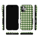 Checked Twice | Green Plaid Case
