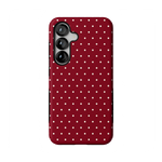 On the Dot | Maroon Polka Dot Case