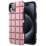 Uptown Gridlock | Pink Checkerboard Case
