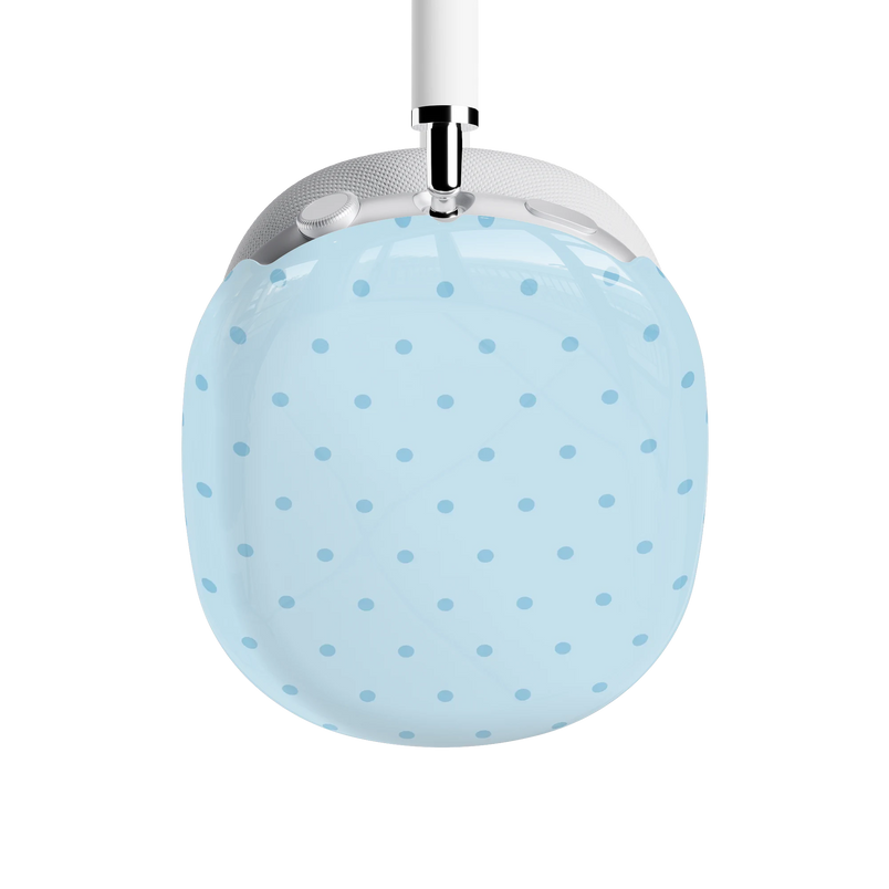 On the Dot | Blue Monochrome Polka Dot AirPods Max Case