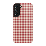 Sweet Jam | Red Gingham Case - Galaxy S22 Plus