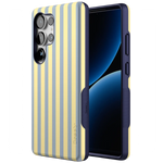 Coastline Stripes | Blue & Yellow Case