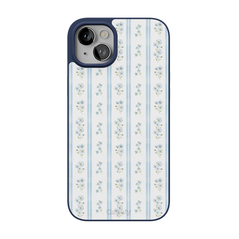 Cottage Stripe | Blue Floral Case