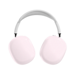 Stripes and the City | Light Pink Pinstripe AirPods Max Case - AirPods Max