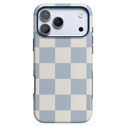 Fit Check | Light Blue Checkerboard Case