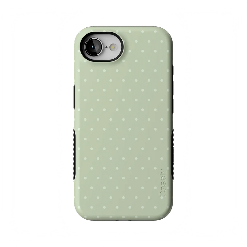 On the Dot | Green Polka Dot Case