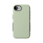 On the Dot | Green Polka Dot Case