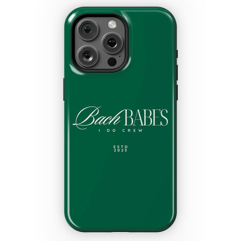 Bach Babes | Green Bachelorette Case Phone Case Casetry Essential + MagSafe® iPhone 15 Pro Max 