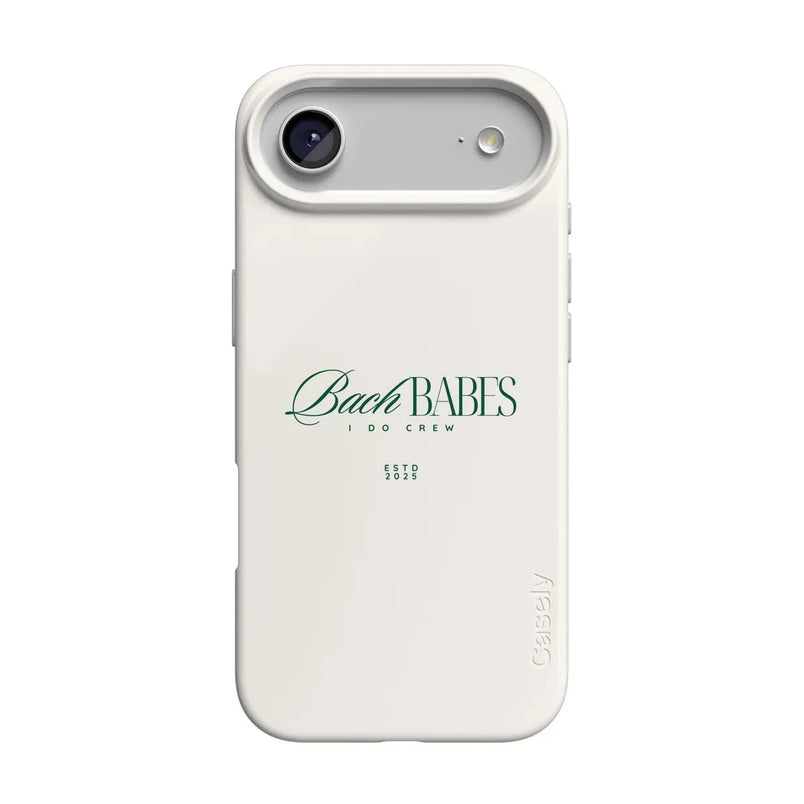 Bach Babes | Off-White Bachelorette Case Phone Case Casetry Classic + MagSafe® iPhone 17 Air 