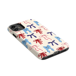 American Girlie | Red White & Blue Bows Case