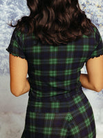 Bamboo Lounge Lover Baby Tee Pajama Top Kitty and Vibe 