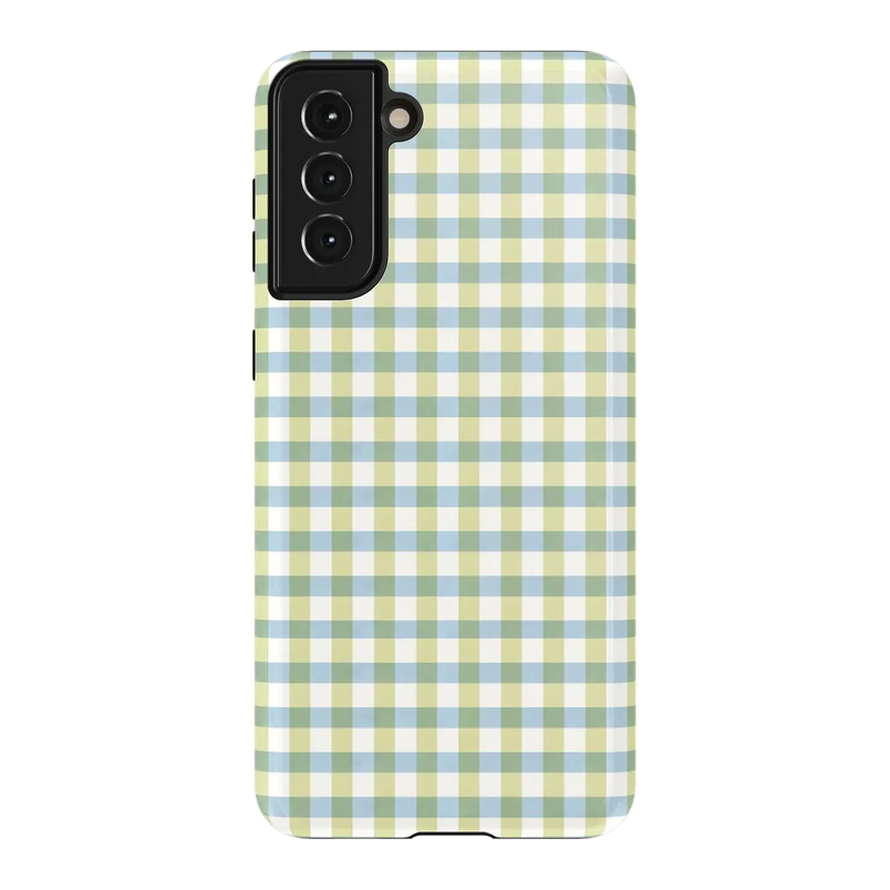 Pastel Picnic | Blue & Green Gingham Case