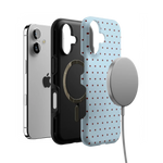 On the Dot | Blue Polka Dot Case