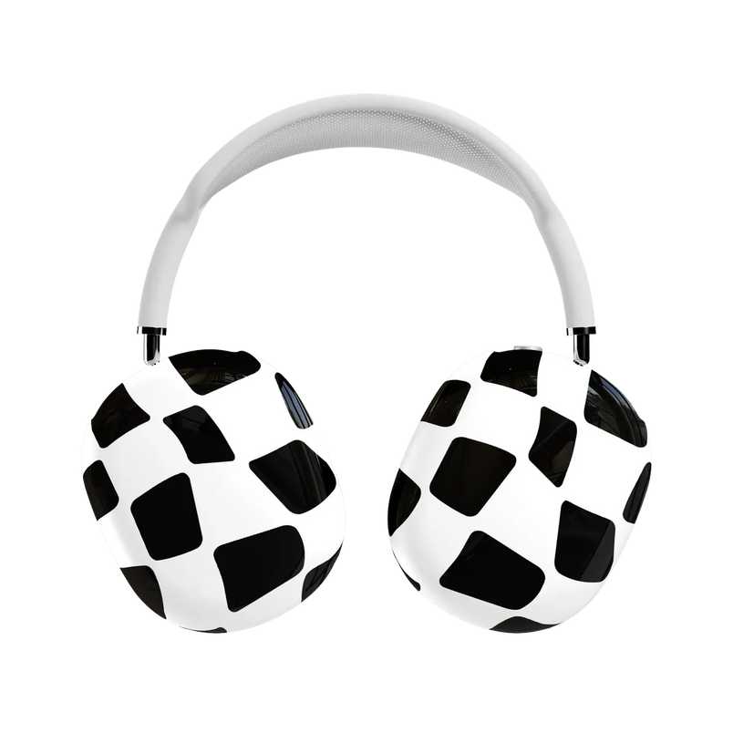 Funky Checkerboard | High Contrast Design AirPods Max Case