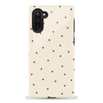 The Valentine's Collection | Tiny Red Hearts Case Phone Case Casetry Essential Galaxy Note 10