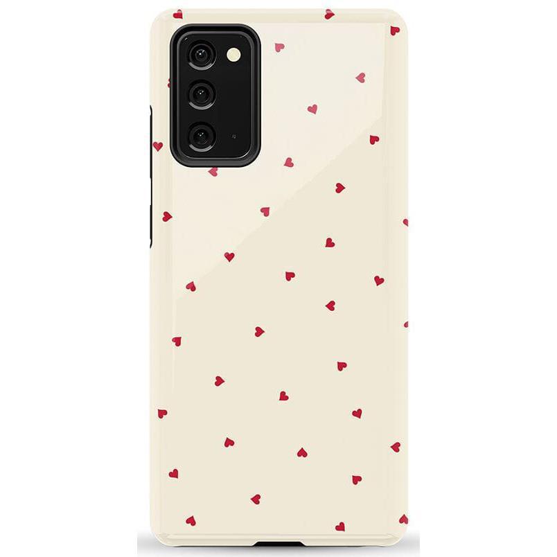 The Valentine's Collection | Tiny Red Hearts Case Phone Case Casetry Essential Galaxy Note 20