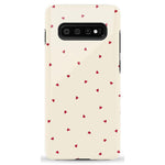 The Valentine's Collection | Tiny Red Hearts Case Phone Case Casetry Essential Galaxy S10 Plus