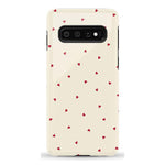 The Valentine's Collection | Tiny Red Hearts Case Phone Case Casetry Essential Galaxy S10