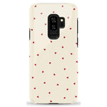 The Valentine's Collection | Tiny Red Hearts Case Phone Case Casetry Essential Galaxy S9 Plus