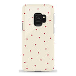 The Valentine's Collection | Tiny Red Hearts Case Phone Case Casetry Essential Galaxy S9