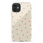 Be Mine | Tiny Hearts Case Phone Case Casetry Essential iPhone 11