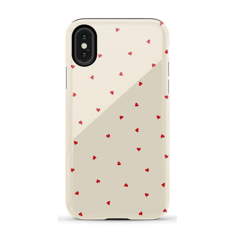 Be Mine | Tiny Hearts Case Phone Case Casetry Essential iPhone X / XS 
