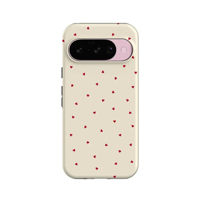 Be Mine | Tiny Hearts Case Phone Case Casetry Essential + MagSafe® Google Pixel 10 