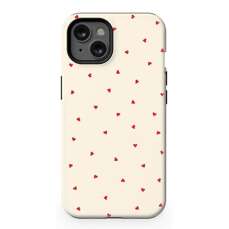 Be Mine | Tiny Hearts Case Phone Case Casetry Essential + MagSafe® iPhone 13