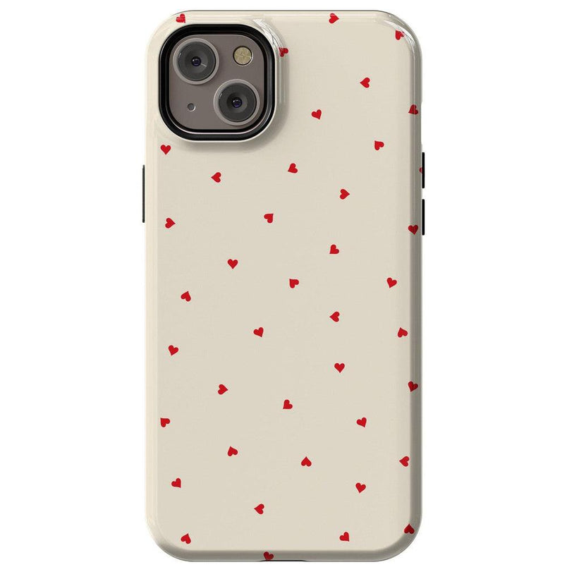 Be Mine | Tiny Hearts Case Phone Case Casetry Essential + MagSafe® iPhone 14 Plus
