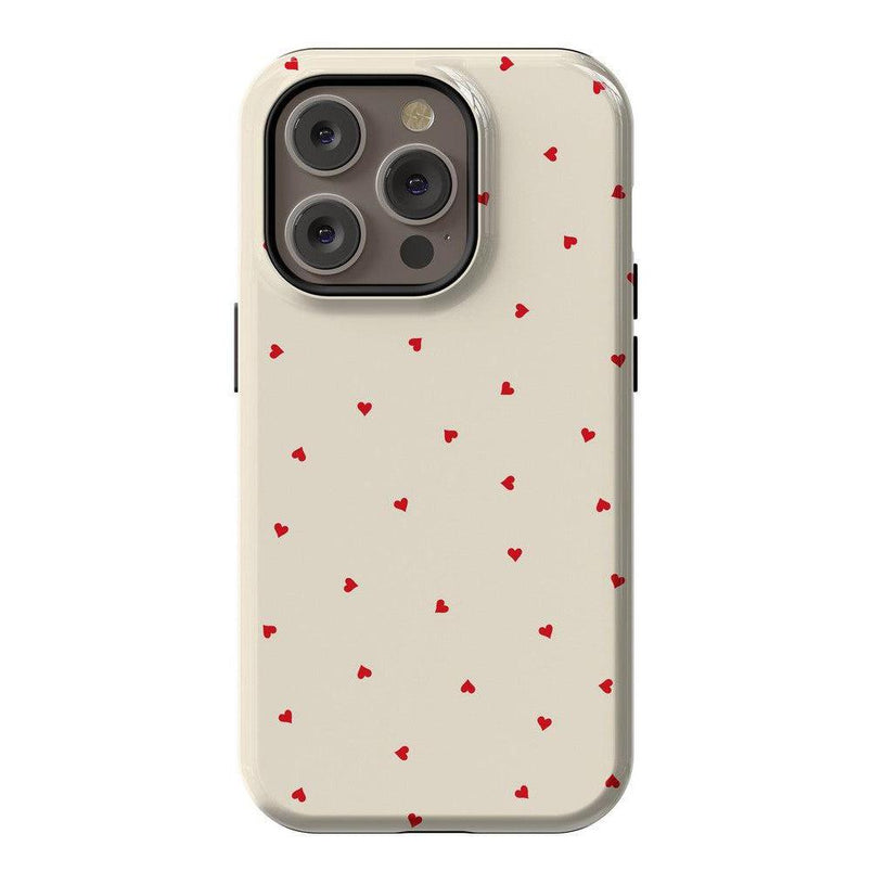 Be Mine | Tiny Hearts Case Phone Case Casetry Essential + MagSafe® iPhone 14 Pro