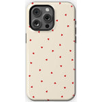 Be Mine | Tiny Hearts Case Phone Case Casetry Essential + MagSafe® iPhone 15 Pro Max