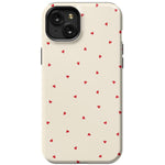 Be Mine | Tiny Hearts Case Phone Case Casetry Essential + MagSafe® iPhone 15 Plus