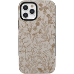 Beige Garden | Neutral Floral Case iPhone Case get.casely 