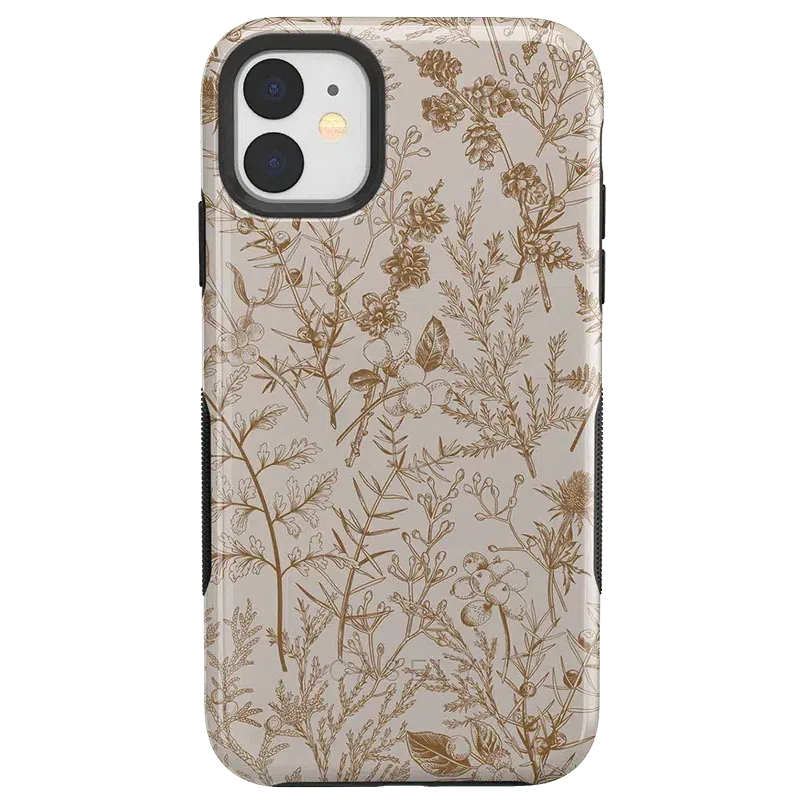 Beige Garden | Neutral Floral Case iPhone Case get.casely Bold iPhone 11
