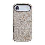Beige Garden | Neutral Floral Case iPhone Case get.casely Bold + MagSafe® iPhone 17 Air 