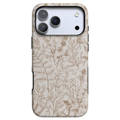 Beige Garden | Neutral Floral Case iPhone Case get.casely Bold + MagSafe® iPhone 17 Pro Max 