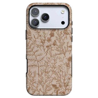 Beige Garden | Neutral Floral Case iPhone Case get.casely Bold + MagSafe® iPhone 18 Pro Max 