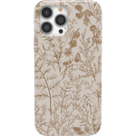 Beige Garden | Neutral Floral Case iPhone Case get.casely Classic + MagSafe® iPhone 13 Pro Max