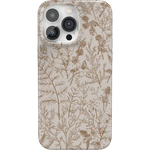 Beige Garden | Neutral Floral Case iPhone Case get.casely Classic + MagSafe® iPhone 14 Pro Max