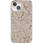 Beige Garden | Neutral Floral Case iPhone Case get.casely Classic + MagSafe® iPhone 15