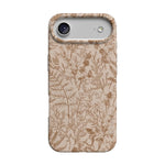 Beige Garden | Neutral Floral Case iPhone Case get.casely Classic + MagSafe® iPhone 17 Air 