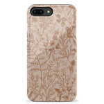 Beige Garden | Neutral Floral Case iPhone Case get.casely Essential iPhone 6/7/8 Plus