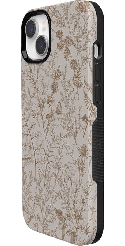 Beige Garden | Neutral Floral Case iPhone Case get.casely 