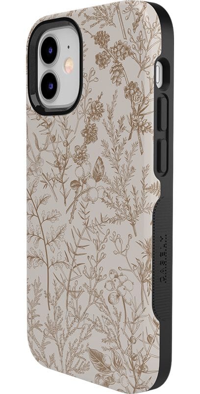 Beige Garden | Neutral Floral Case iPhone Case get.casely 