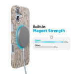 Beige Garden | Neutral Floral Case iPhone Case get.casely 