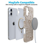 Beige Garden | Neutral Floral Case iPhone Case get.casely 